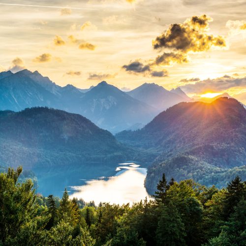 Stille am See genießen