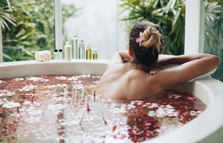 Auszeit in der Badewanne