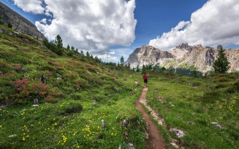 Wandern und Durchatmen