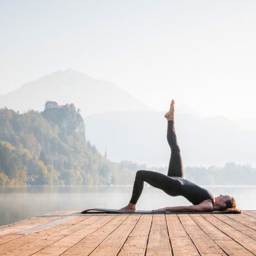 Yoga mit Aussicht im Wellnesshotel