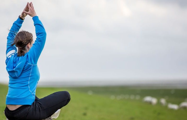 Yoga am Deich im Lundenbergsand