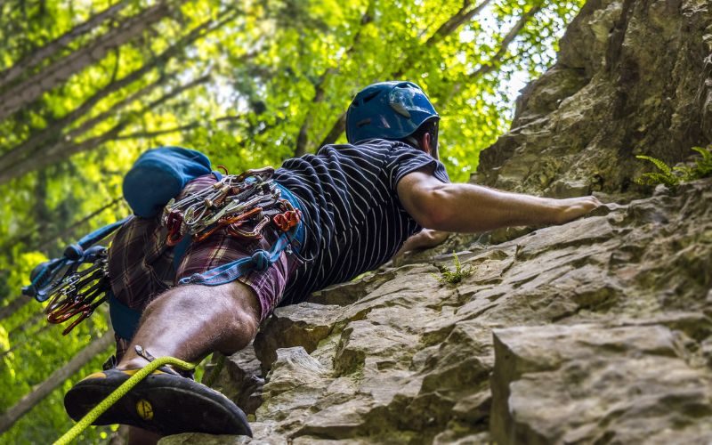 Klettern ist Ganzkörpertraining