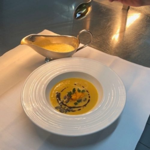 Rezept für doe Cremesuppe vom Hokkaido