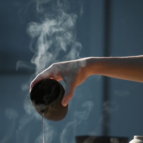 Ein Dampfbad in Ruhe genießen