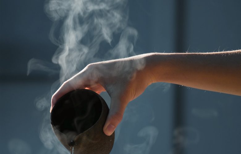 Ein Dampfbad in Ruhe genießen