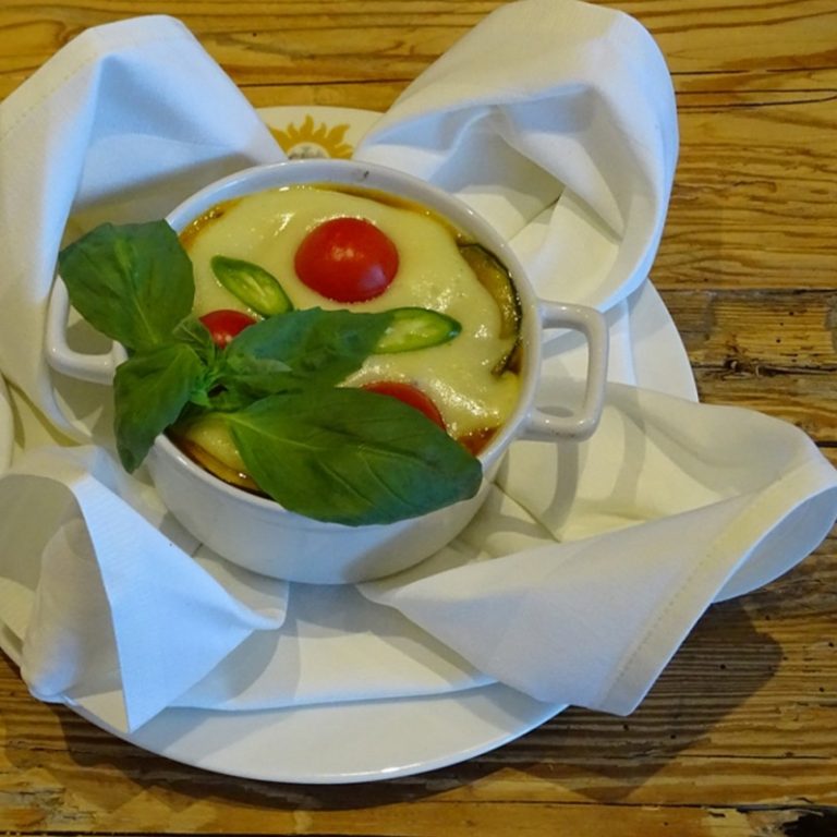 Gemüse-Lasagne zum Basenfasten