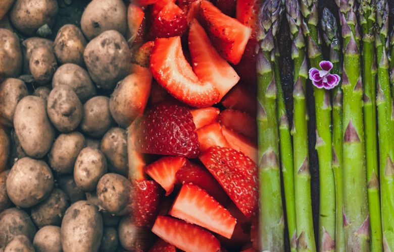 Erdbeeren, Spargel und Frühlingskartoffel sind jetzt auf jedem Markt zu finden