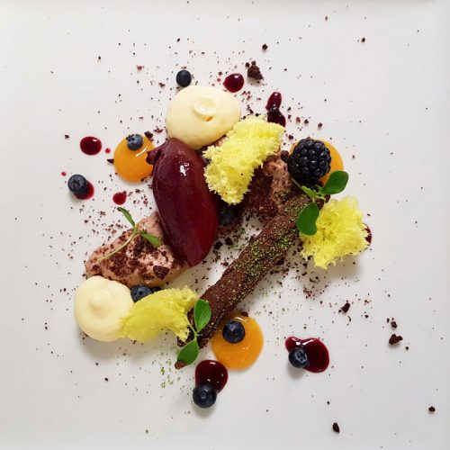 Das Walddessert aus dem Strandhotel Ostseeblick ist eine süße Verführung.