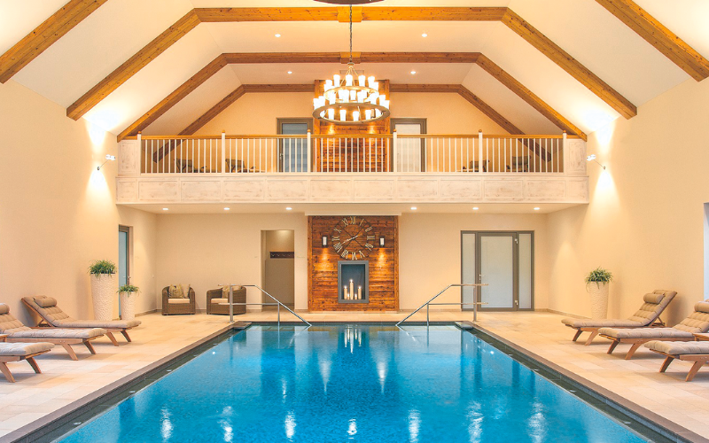 Das Badehaus des Hotel Eisvogel