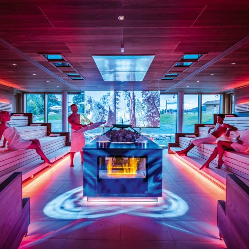 Farblicht Sauna Mooshof