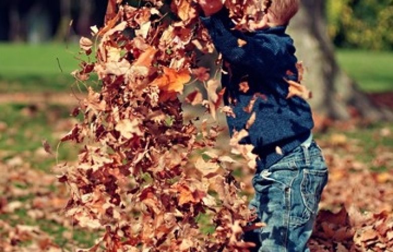 Herbst mit Kindern
